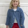 4205 Children's Aran pattern Duffle Jackets and Sweater (Special Aran)