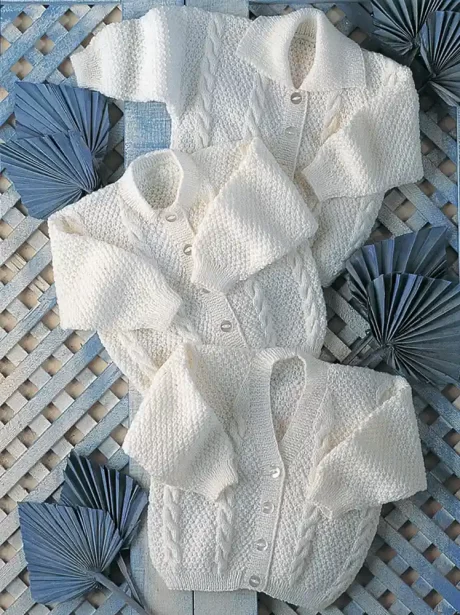 4420 Baby  cardigans (Special for Babies 4 Ply)