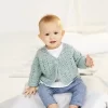 9532 Baby crochet cardigan (Bambino DK)