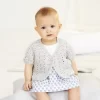 9532 Baby crochet cardigan (Bambino DK) - Image 3
