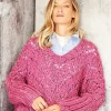 9807 Ladies Poncho and Sweater (Special XL Tweed)