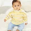 9841 Baby Easy Cable sweater and hoodie (Bambino Prints DK)