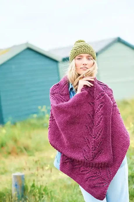 9948 Women's hat and shawl (Recreate Chunky) - Image 2