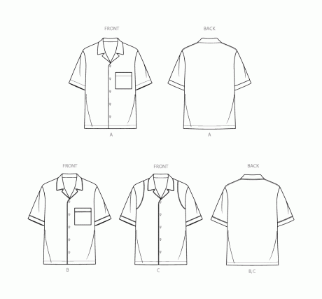 S3075 Men's Shirts