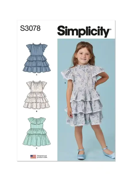 S3078 Children's Dresses