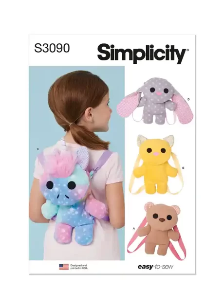 S3090 Animal Mini Backpacks