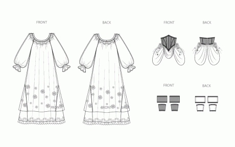 S3094 Misses' Costume by Raine Emery