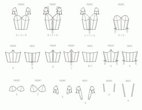 S3095 Design Your Own Corset
