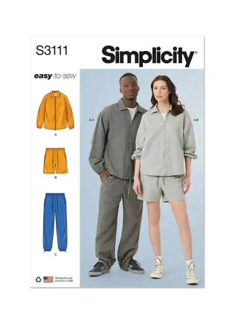 S3111 Unisex Jacket, Shorts and Pants