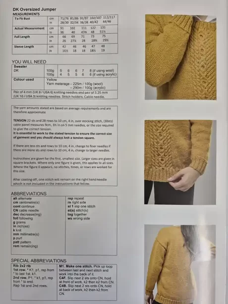 UKHKA266 Women's Sweater (DK) - Image 2