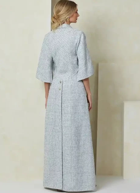 V2083 Misses' Dress in Two Lengths