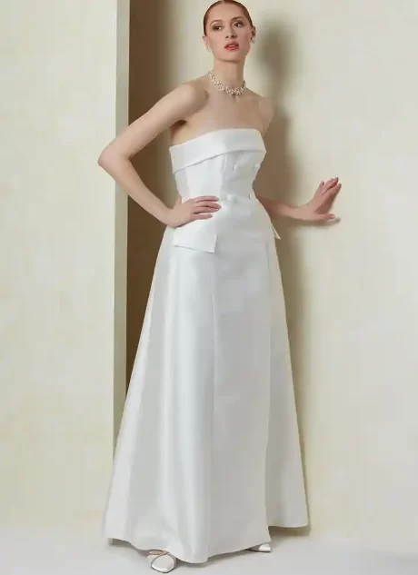 V2089 Misses' Dress in Two Lengths