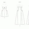 V2089 Misses' Dress in Two Lengths