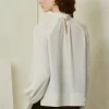 V2090 Misses' Top with Sleeve Variations