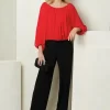 V2091 Misses' Top with Length Variations