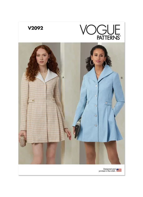 V2092 Misses' Coats