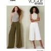 V2094 Misses' Pants in Two Lengths