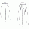 V2094 Misses' Pants in Two Lengths