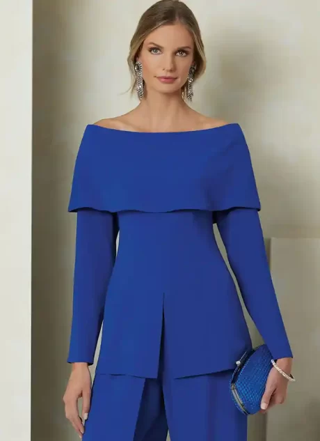 V2098 Misses' Top and Pants by Tom And Linda Platt