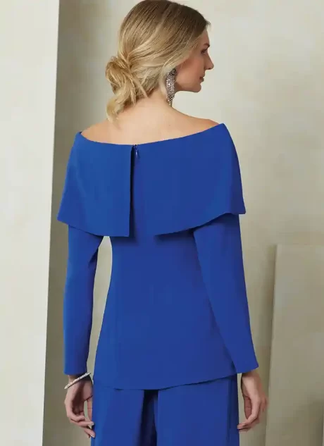 V2098 Misses' Top and Pants by Tom And Linda Platt