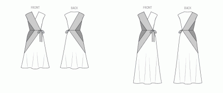 V2100 Misses' Knit Dress by Diane Von Furstenberg