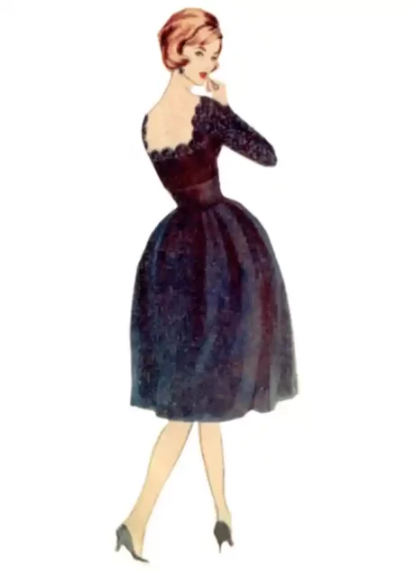 V2101 Misses' Dress with Belt and Sash