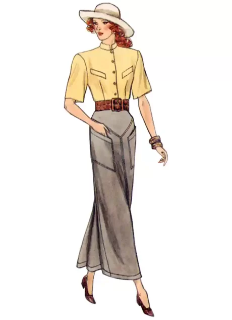 V2102 Misses' Skirts