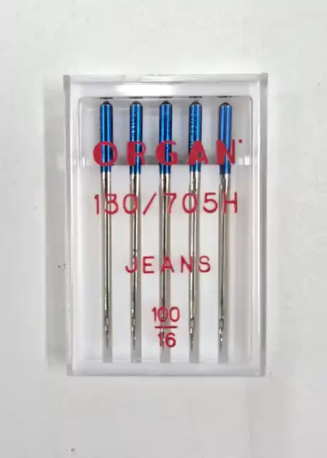 Organ Machine Needles Jeans (100/16)