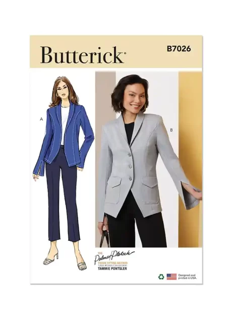 B7026 Misses' Jackets by Palmer/Pletsch Tammie Ponstler