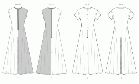 B7029 Misses' and Women's Knit Jumpsuits