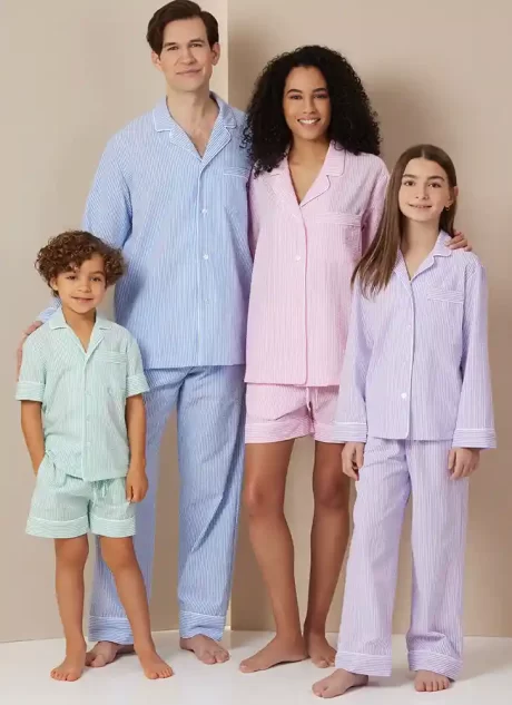 B7030 Girls' and Boys' and Adults' Shirts, Shorts and Pants