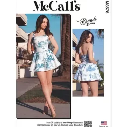 M8578 Misses' Dress by Brandi Joan