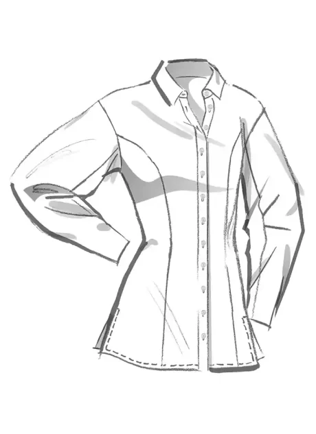 M8580 Misses' Shirt in Two Lengths