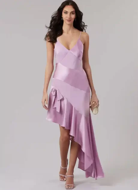 M8582 Misses' Dress in Two Lengths