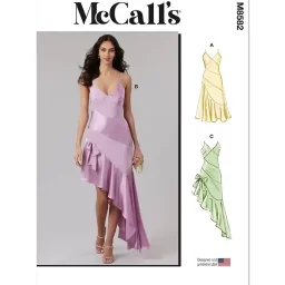 M8582 Misses' Dress in Two Lengths