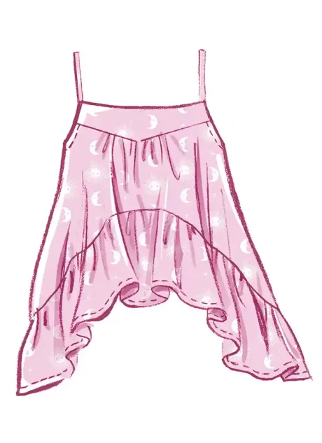 M8587 Misses' Top, Shorts and Pants - Image 5
