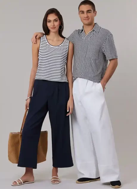 M8588 Unisex Pants in Two Lengths - Image 6