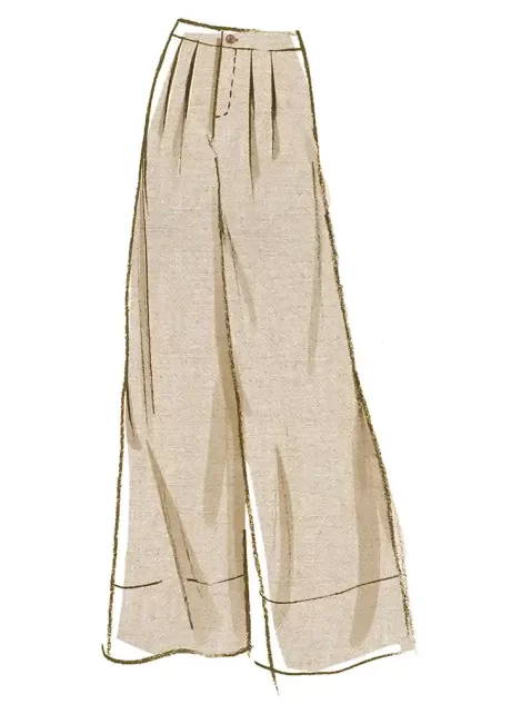 M8588 Unisex Pants in Two Lengths - Image 4