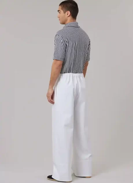 M8588 Unisex Pants in Two Lengths - Image 2