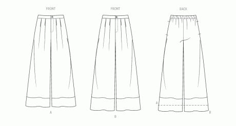 M8588 Unisex Pants in Two Lengths - Image 7
