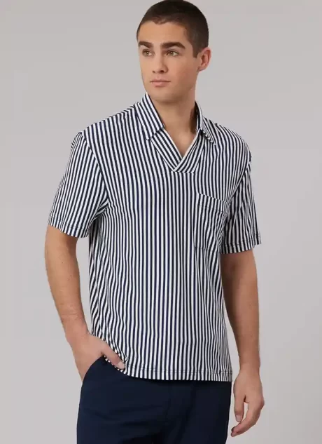 M8589 Men's Top with Sleeve Variations - Image 6