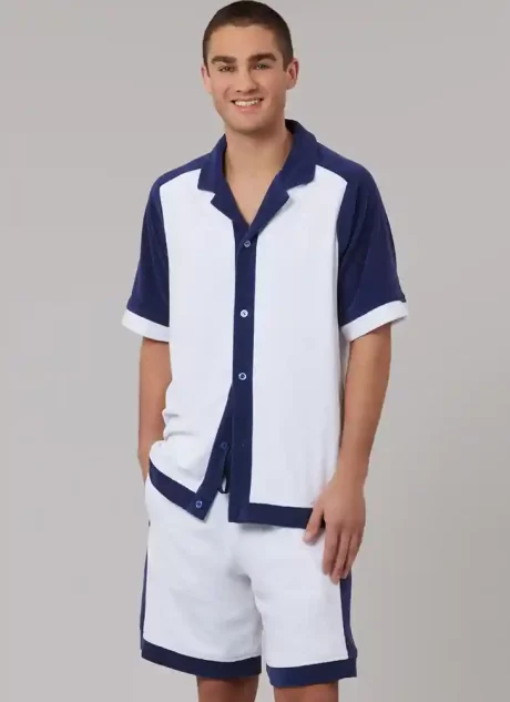 M8590 Men's Top, Shorts and Pants - Image 6