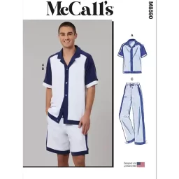 M8590 Men's Top, Shorts and Pants