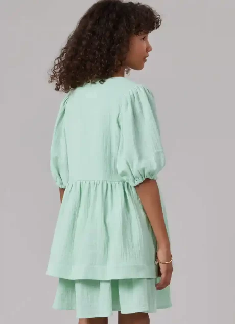 M8593 Girls' Dress and Top - Image 3