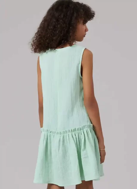 M8593 Girls' Dress and Top - Image 2