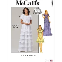 M8594 Misses' Dress by Laura Ashley