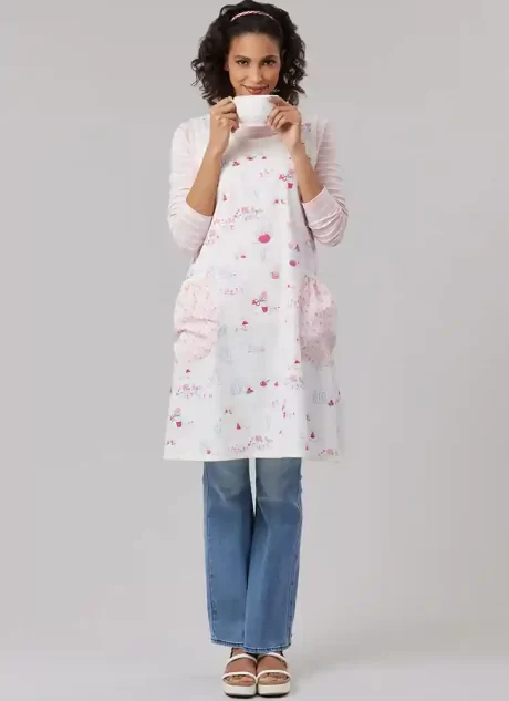 M8598 Misses' Aprons - Image 6