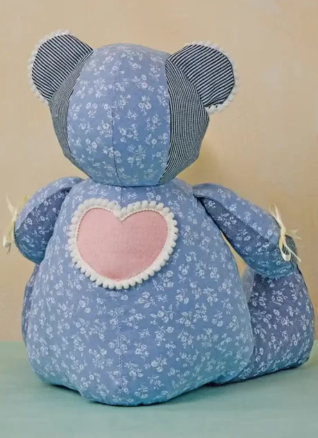 M8599 Patchwork Plush Bears - Image 2