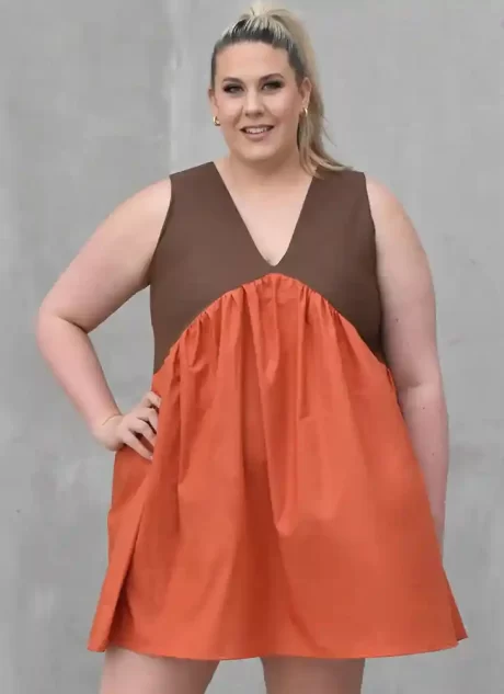ME2120 Misses' Dress with Sleeve and Length Variations by Alisha Grace
