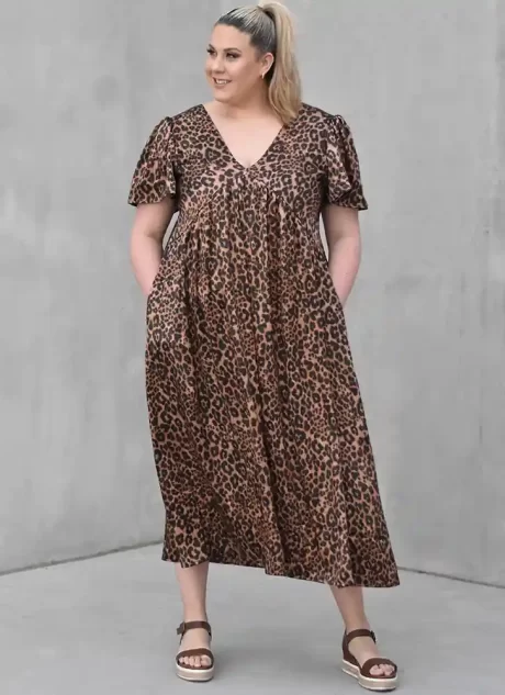 ME2120 Misses' Dress with Sleeve and Length Variations by Alisha Grace